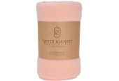 Couverture polaire 125x150cm rose