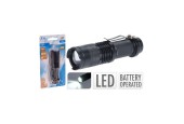 FX Light Zaklamp aluminium 9cm zwart