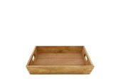 Dijk Natural Collections Tray fir hout 28x28x4,5cm naturel