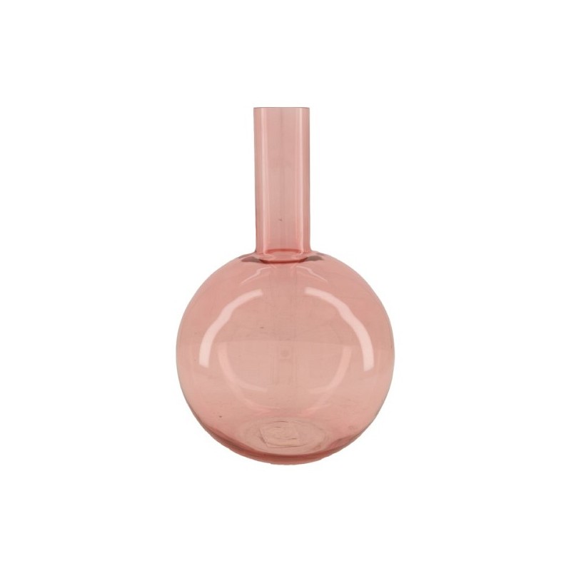 Dijk Natural Collections Vase verre Ø21x32,2cm rose