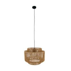 Dijk Natural Collections Lampe suspendue corde de papier 38x38x28cm naturel