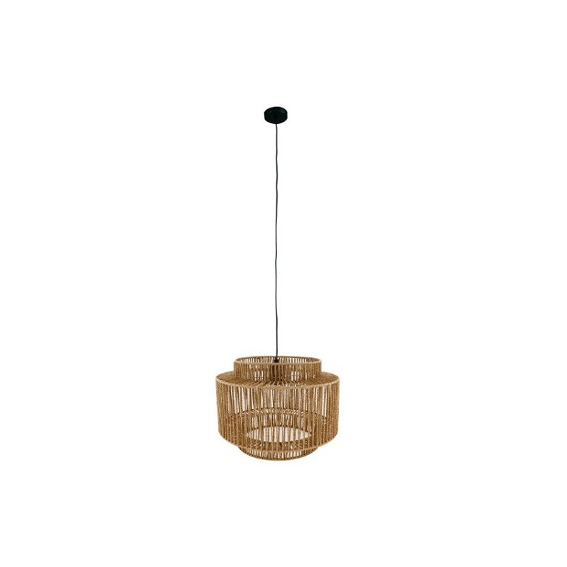 Dijk Natural Collections Hanglamp paper rope 38x38x28cm naturel
