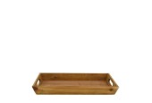 Dijk Natural Collections Tray fir hout 38x19x3,5cm naturel