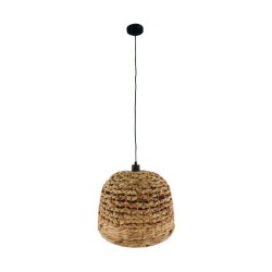 Dijk Natural Collections Lampe suspendue jacinthe d'eau 38x38x28cm naturel
