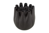 Dijk Natural Collections Vase céramique Ø17x17cm noir