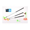 John Toy Sports Active Golf set avec 3 clubs extensibles - 18,5x 7,5x 75cm