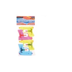 John Toy Aqua Fun waterpistool 4-pack shooter ± 11cm