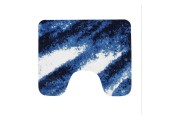 Fréjus Tapis de toilette 60x50cm bleu