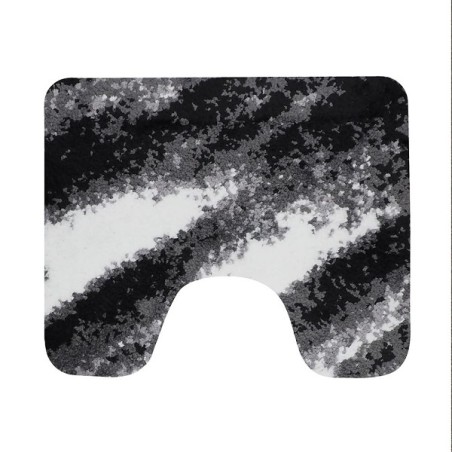 Fréjus Tapis de toilette 60x50cm noir