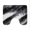 Fréjus Tapis de toilette 60x50cm noir