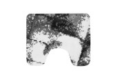 Cannes Toiletmat 60x50cm zwart