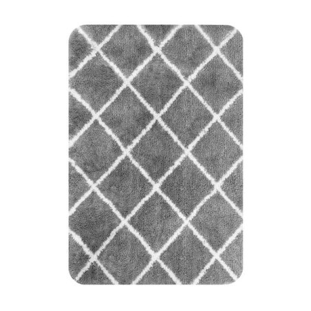 Menton Tapis de bain 60x90cm gris