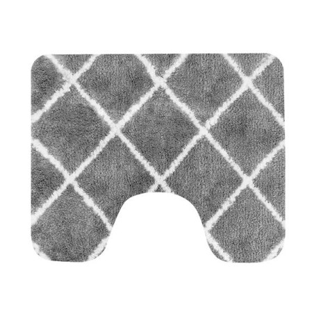 Tapis de toilette Menton 60x50cm gris