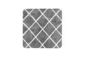 Menton Tapis de toilette pour toilettes suspendues 60x60cm gris