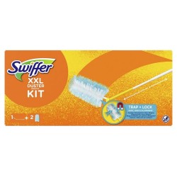 Swiffer Duster XXL Dust Magnet 1 manche extensible avec 2 recharges