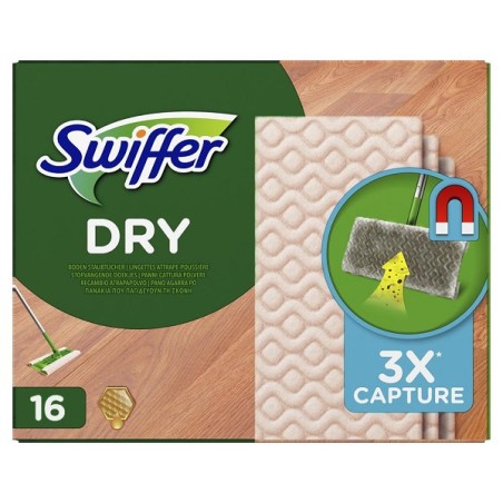 Swiffer Dry Dust lingettes parquet boîte de 16 pièces
