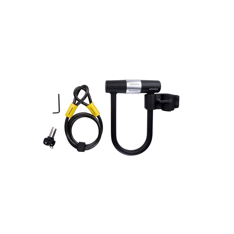 Dunlop Frame U-lock avec câble et support