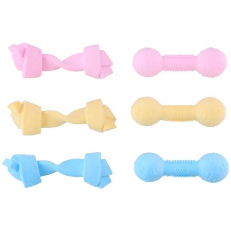 Jouet pour chien os/haltère 14x4,5cm
