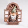 Gnome extérieur porte/fenêtre support mural 20x15cm