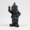 Stoobz Polystone statue nain f*ck you noir 16x12x32cm