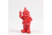 Stoobz Polystone statue nain f*ck you rouge 20cm