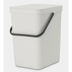 Brabantia Sort & Go poubelle 25L gris clair