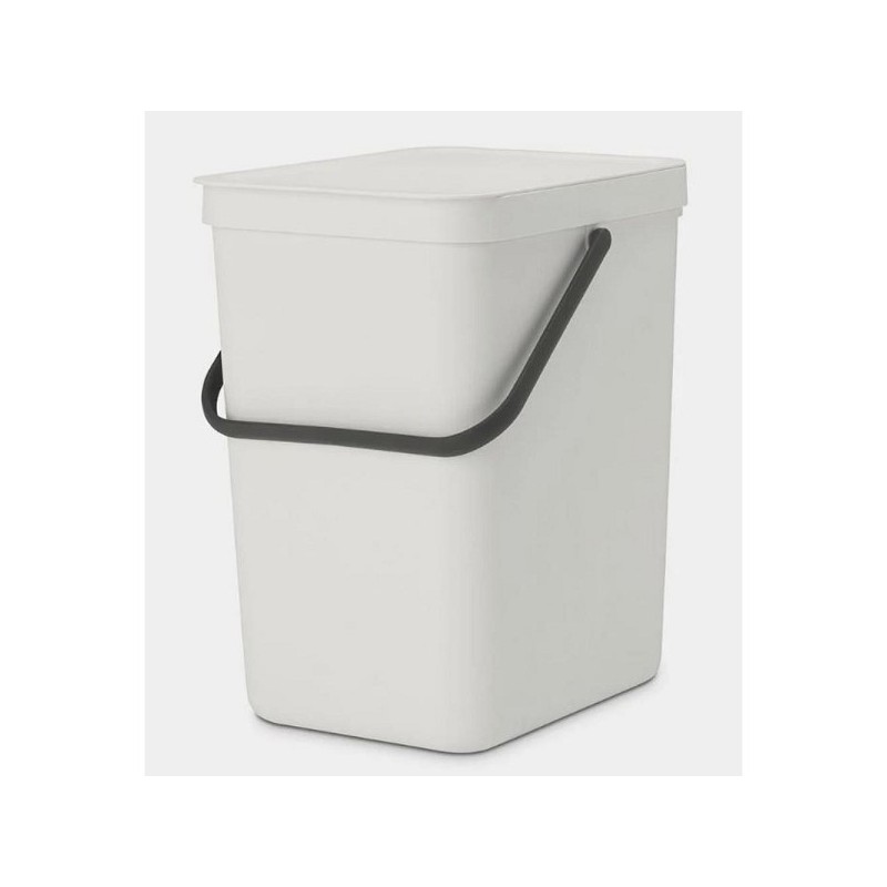 Brabantia Sort & Go poubelle 25L gris clair