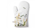Ambiente Ovenhandschoen Ornamental Flowers White