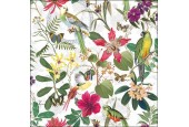 Serviettes Ambiente Jungle Tropicale 25x25cm