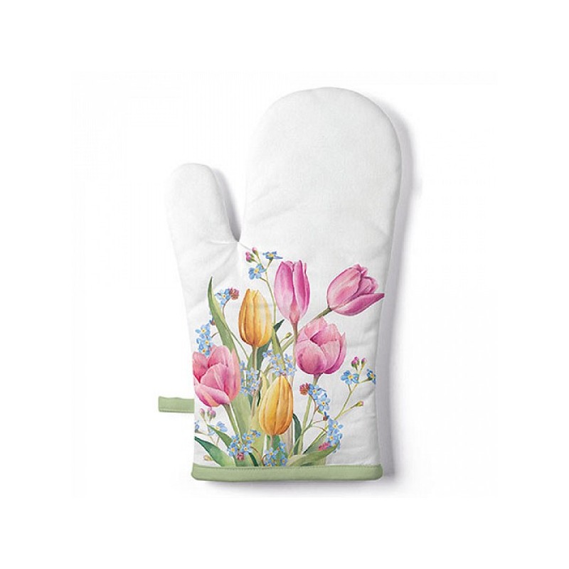 Ambiente Ovenhandschoen Tulips Bouquet