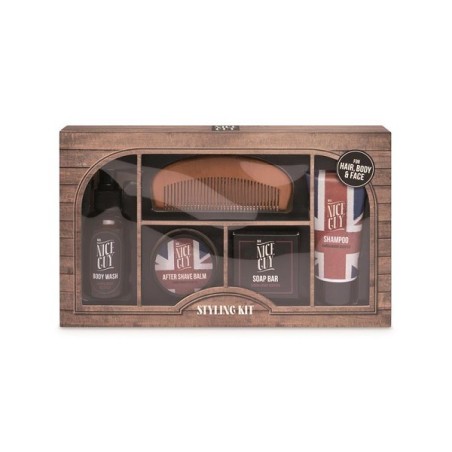 SourceBalance 'M. Coffret Nice Guy' 5 pièces avec peigne en bois