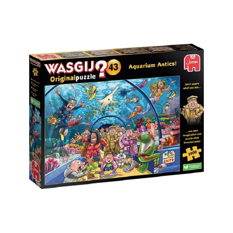 Puzzle Jumbo Wasgij Antiques d'Aquarium ! Original 43 1000 pièces
