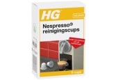 Gobelets nettoyants HG Nespresso® 6 pièces dans une boîte, biodégradables.