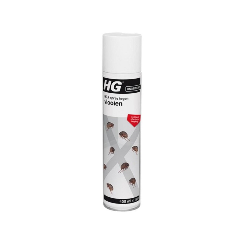 HGX Spray tegen vlooien 400ml Dé effectieve vlooienspray