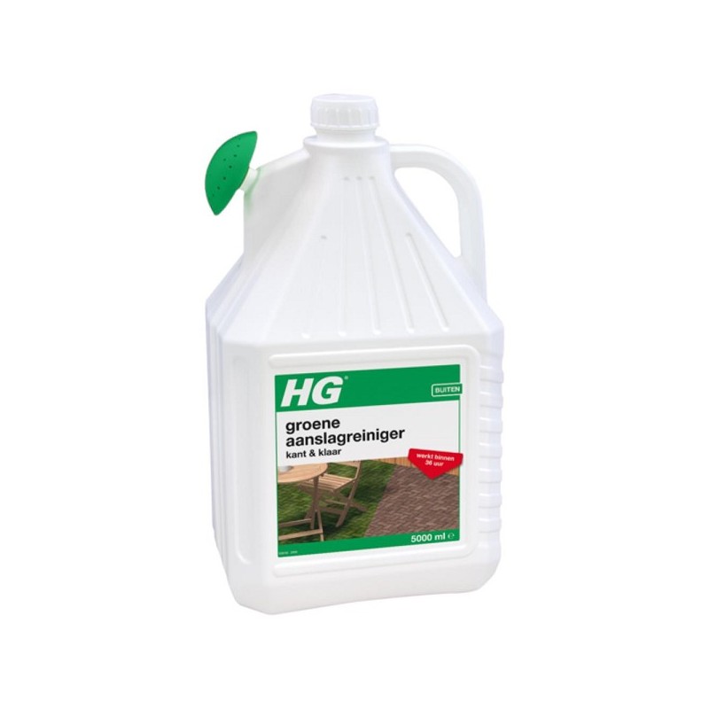 HG Groene aanslagreiniger kant en klaar 5 liter voor snelle, makkelijk reiniging