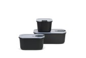 Mepal set vershouddoos Easyclip 3-delig (2x450+1000) nordic black