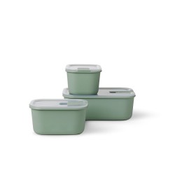 Mepal set boîte de produits frais Easyclip 3 pièces (2x450 + 1000) sauge nordique