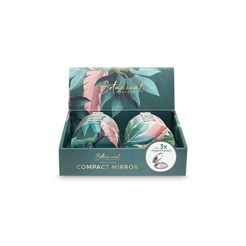 Miroir de sac botanique Ø7cm
