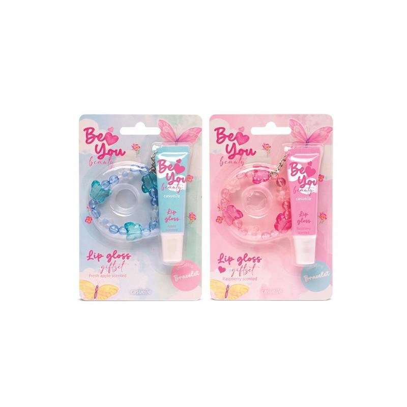 Brillant à lèvres Casualelle 'BeYou' 12 grammes sur carte