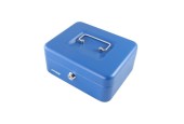 Geldkassette 20x16x9,5cm blauw