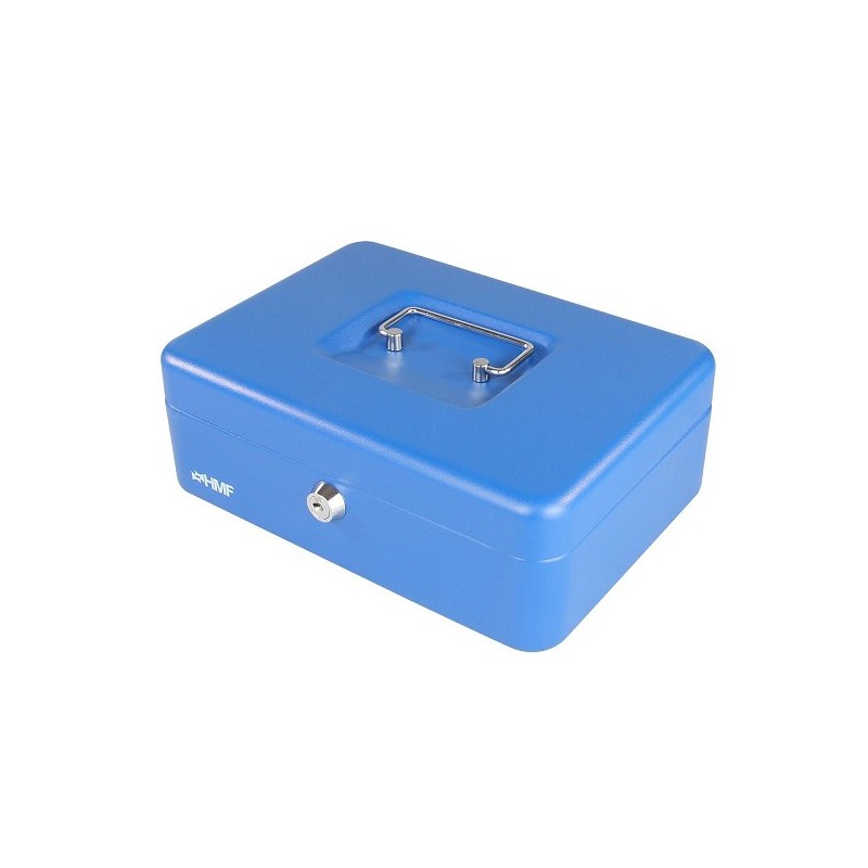 Geldkassette 25x18x9,5cm blauw