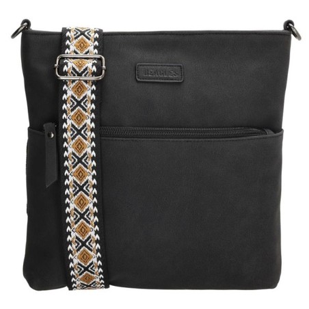 Beagles Malaga sac bandoulière cuir artificiel 26,5xh25,5cm noir