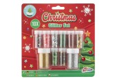 Grafix Christmas Glitter Set 10 pièces sur carte