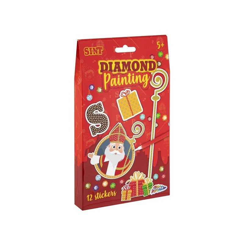 Grafix Saint Diamant Peinture Autocollants 12 pcs