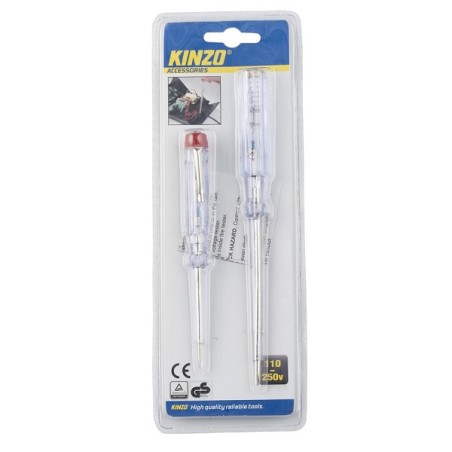 Kinzo Détecteur de tension 2 pièces