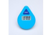 Douche timer digitaal met zuignap 5 min. 5,6x2x7,3cm