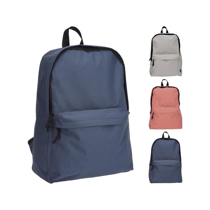 Sac à dos en polyester disponible en 3 couleurs différentes