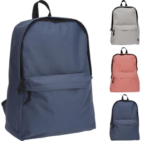 Sac à dos en polyester disponible en 3 couleurs différentes