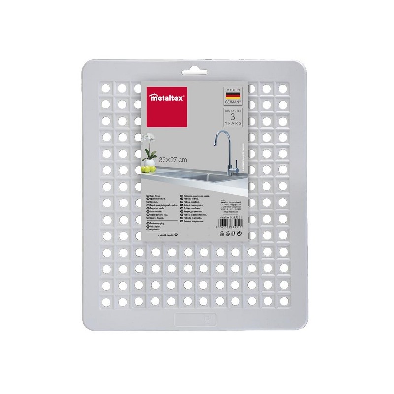 Tapis d'évier Metaltex 31,5x27cm