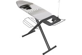 Metaltex Avior table à repasser surface de repassage 125x45cm noir mat